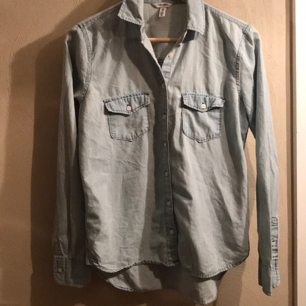 Aeropostale Denim Flannel